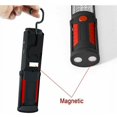 thumbnail image 4 of Luz de trabajo de emergencia recargable por USB con soporte (roja), 4 of 5