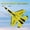 B, variant on 2026 New Remote Control Airplane, Drone Toy Remote Control Fighter Jet, Gravity Glider Foam RC Fighter 362° Remote Control Glider Airplanes with Lights Airplane Model