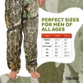 thumbnail image 5 of TrailCrest by Treel Mossy Oak Men's Open Bottom Lounge Hunting Sweatpants, Country Roots, 2X, 5 of 6