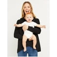 thumbnail image 3 of Motherhood Maternity Tulip Pull Over Nursing Hoodie, 3 of 6