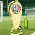 thumbnail image 4 of Llavero Con Abrebotellas De Trofeo De Fútbol, ​​​​llavero Portátil De aleación De Aluminio Con Forma De Balón De Fútbol, ​​​​abridor De Botellas Para Fanáticos Del, 4 of 7