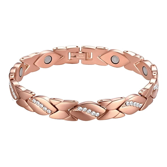 DESIGNICE Women'S Pure Copper Magnetic Bracelet for Healing Cuff Carpal Bangle Magnetic Copper Bracelets for Women