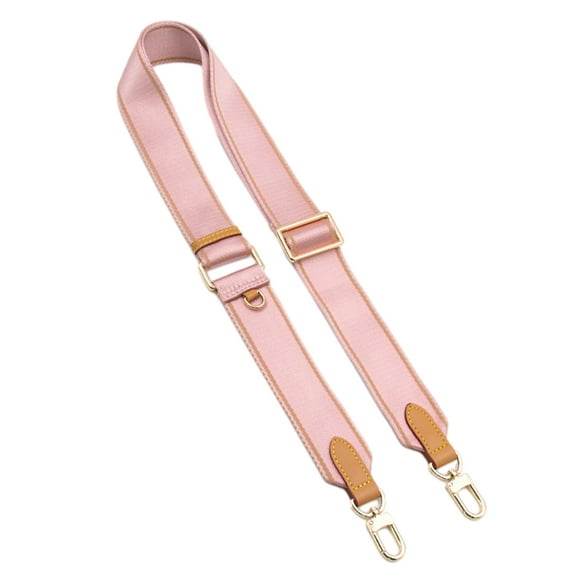 Purse Straps Replacement Crossbody Bags Handbag Wide nylon Leather Adjustable, Shoulder Crossbody Bag Strap - Pink