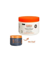 Cantu Shea Butter Mens Leave In Hair Conditioner, Intense Moisture, 13 Oz, 2 Pack