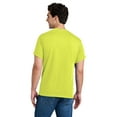 thumbnail image 5 of Gildan Men's Hi-Vis Pocket T-Shirt, Short Sleeve, 50/50 Cotton/Poly, Safety Green, S, 1-Pack, 5 of 6