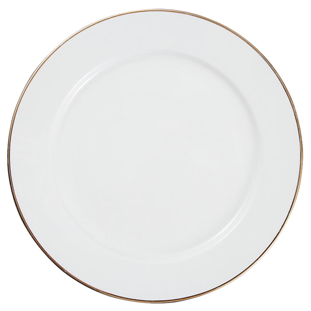 BESTONZON Ceramic Dinner Plate Simple Look Ceramic Steak Plate Dessert
