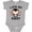 AC-Heather Grey, variant on I Love My Daddy with Cute Penguin and Hearts Girls Baby Bodysuit