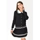 thumbnail image 5 of Conjunto falda plisada con sueter Roman Fashion /Juvenil, 50223 (Negro) negro CH, 5 of 5