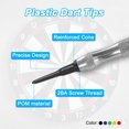 thumbnail image 5 of Uxcell Plastic Dart Tips, 50 Pack 2BA Thread Soft Dart Tips Dart Accessories, Yellow, 5 of 6