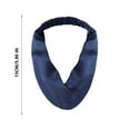 thumbnail image 3 of HongHeng 1Pc Elastic Hair Wraps and Adjustable Satin Headbands Twisted Turban Band for Face Washing, Women and Girls Hair Accessory, 3 of 7