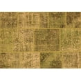 thumbnail image 1 of Ahgly Company Indoor Rectangle Patchwork Orange Transitional Area Rugs, 5' x 8', 1 of 1