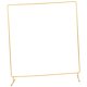 thumbnail image 5 of Soporte para arco de boda, soporte para arco de globos, fácil montaje, suministros estables, cuadrado, de metal, para despedida de soltera, fiesta de 240 cm x 240 cm, 5 of 8