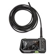 thumbnail image 1 of 5 Pouces Grand LCD Numérique 8mm Double Objectif Industriel Endoscope Inspection Automobile avec Lentille Étanche IP67 4 LEDs avec Fil de 5M pour l'Inspection des Égouts, 1 of 7