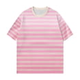 thumbnail image 2 of frariair Graphic Color Block Tee Featuring Relaxed Pullover Style And Breathable Fabric Perfect For Everyday Wear Pink, 2 of 6