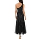 thumbnail image 3 of INSPIRE CHIC Vestido de cóctel de lentejuelas para mujer Maxi de un solo hombro estilo sirena para prom, noche de bodas, color negro, 3 of 6
