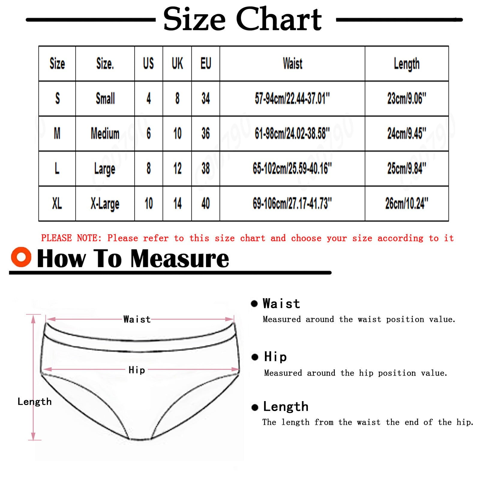 HUPOM Plus Size Underwear Panties Pants Activewear Tie Seamless Waistband Beige S