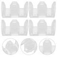 thumbnail image 4 of 6pcs Sliding Glass Door Guide Shower Door Bottom Guide Shower Door Parts Bottom Guide Glass Shower Door Guide Bottom Door Guide Track Shower Blocks Si, 4 of 4