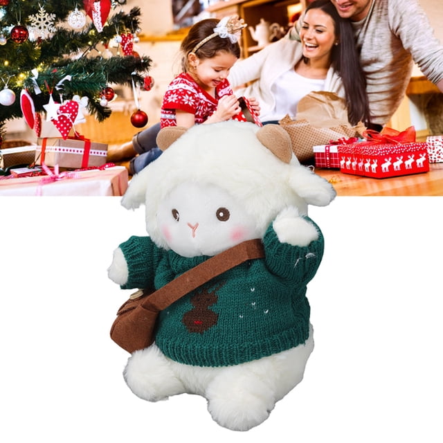 Animal De Peluche De Oveja, Tela Suave, Tacto Cómodo, Aspecto Lindo, Juguete De Peluche De Oveja Para El Hogar, Dormitorio, Oficina