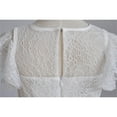 thumbnail image 4 of Toddler Girl Dress Lace Dress Performance Wedding Flower Dress White Hollow Princess Dress Flower Girl Dress,Size 3 Years-4 Years, 4 of 9