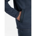 thumbnail image 5 of Athletic Works Men's and Big Men's Full Zip Mock Neck Hybrid Jacket, Size S-3XL, 5 of 6