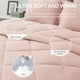 thumbnail image 5 of Juego de edredón Love's Cabin Pink para cama individual de 5 piezas en una bolsa, 5 of 6