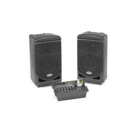 Samson Expedition XP308i - Speakers - with Apple cradle - for PA system - 300 Watt (total)