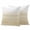Beige, variant on Brown White Ombre Outdoor Pillow Covers 24x24 Set of 2,Waterproof Patio Throw Pillowcase Protectors,Vintage Farmhouse Abstract Striped Decorative Pillow Shams Cushion Covers for Seat Bed Couch Sofa