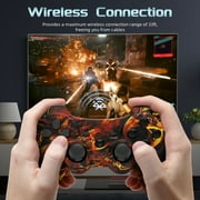 ISHAKO Wireless Controller for P3/PC, 6-Axis Motion Sensor, Double Shock, Rechargeable Battery