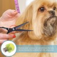 thumbnail image 3 of OULII 10Pcs Assorted Color Scissors Silencers Plastic Mufflers for Hairdressing Noise Eliminating Accessories, 3 of 8