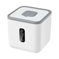 thumbnail image 2 of PRETXORVE Airtight Rice Dispenser ，Cover Rice Bucket for Cereal Grain Flour Rice Beans Pet Food CountertopLarge Rice Storage Container with Lid, Proof Househ, 2 of 6