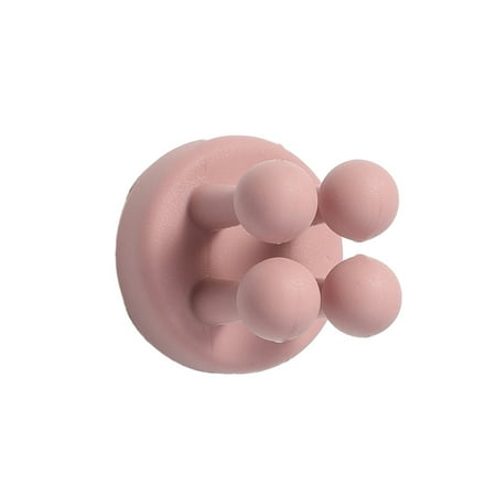 

Silicone Multi-purpose Nail-free Bathroomand Kitchen Wall Strong Damage Free Hanging Adhesive Hook Curtain Utility Storage Hooks