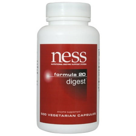 Ness Enzymes, Digest # 20 500 vegcaps