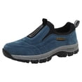 thumbnail image 2 of Hiking Shoes for Men, Slip On Walking Shoes Non Slip Outdoor Lightweight for Trekking Camping Fishing Work Daily, Comfortable Sneakers, 2 of 3
