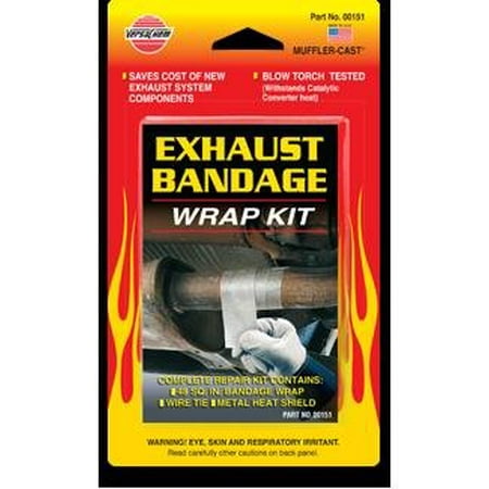 Exhaust Bandage Wrap Kit (Best Exhaust Repair Wrap)