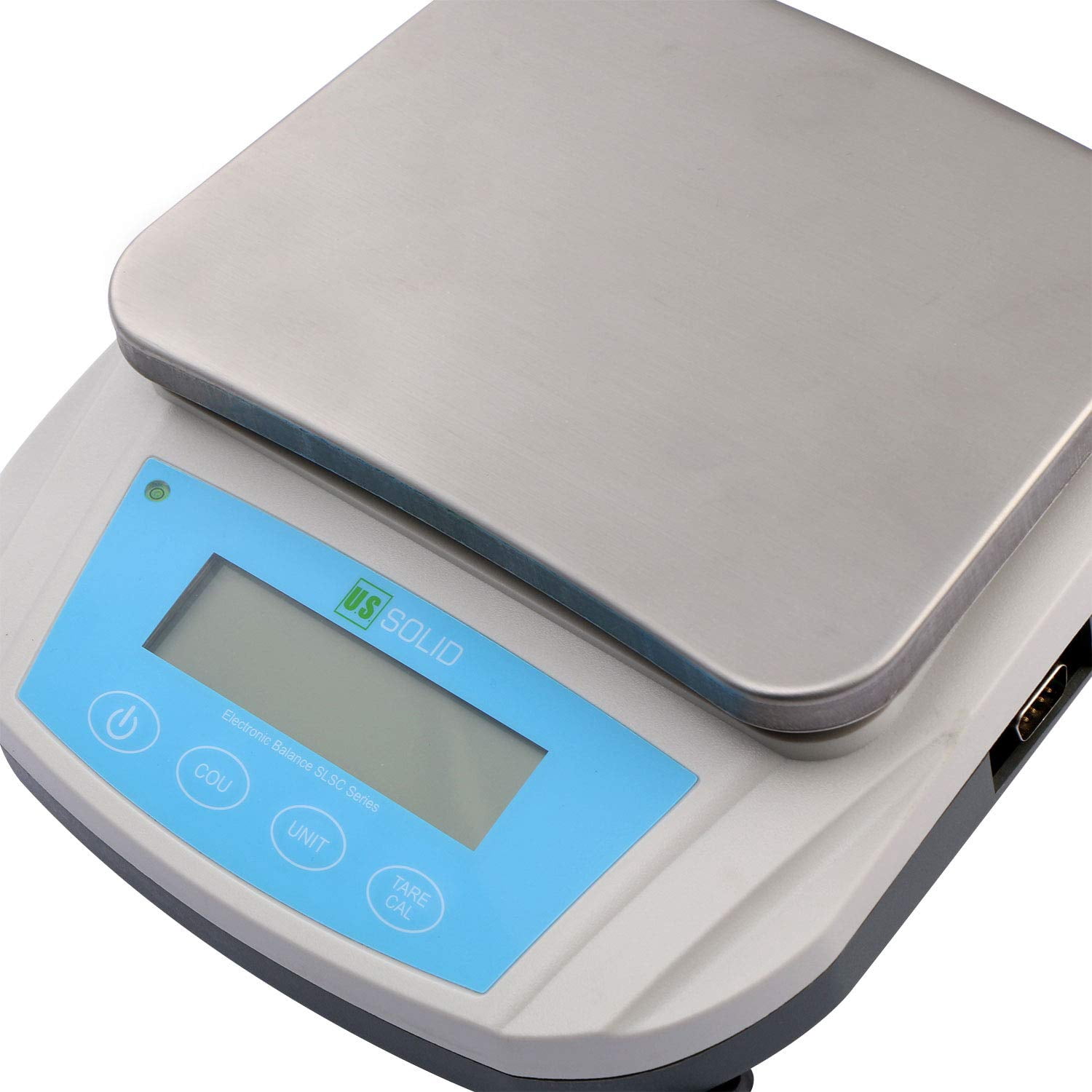 U.S. Solid 5000g x 0.1g Electronic Precision Balance Lab Digital Balance Scale RS232 Interface