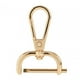 thumbnail image 1 of Cierres giratorios de langosta, cierres para bolsos, accesorios de cuero PU, cierres para llaveros, ganchos giratorios, clips de gatillo para correas , Oro de 25 mm 25mm Oro, 1 of 8