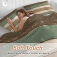 thumbnail image 5 of Farmhouse Sage Green Brown Bedding 3 Piece Duvet Cover Set Full Size, Country Vintage Wooden Soft Microfiber Comforter Cover with Zipper Closure & Pillowcases, Wrinkle & FadeResistant Quilt Cover, 5 of 9