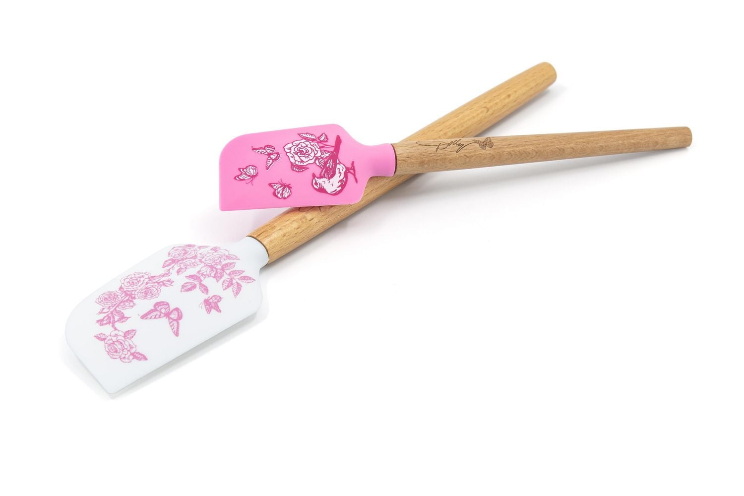 Dolly Parton 2-Pack Silicone Spatula Set, 2-Pack Silicone Spatula Set