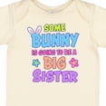 thumbnail image 4 of Inktastic Some Bunny is Going to Be a Big Sister with Bunny Ears and Flowers Girls Baby Bodysuit, 4 of 5