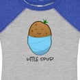 thumbnail image 4 of Inktastic Little Spud Blue Boys or Girls Baby Bodysuit, 4 of 5