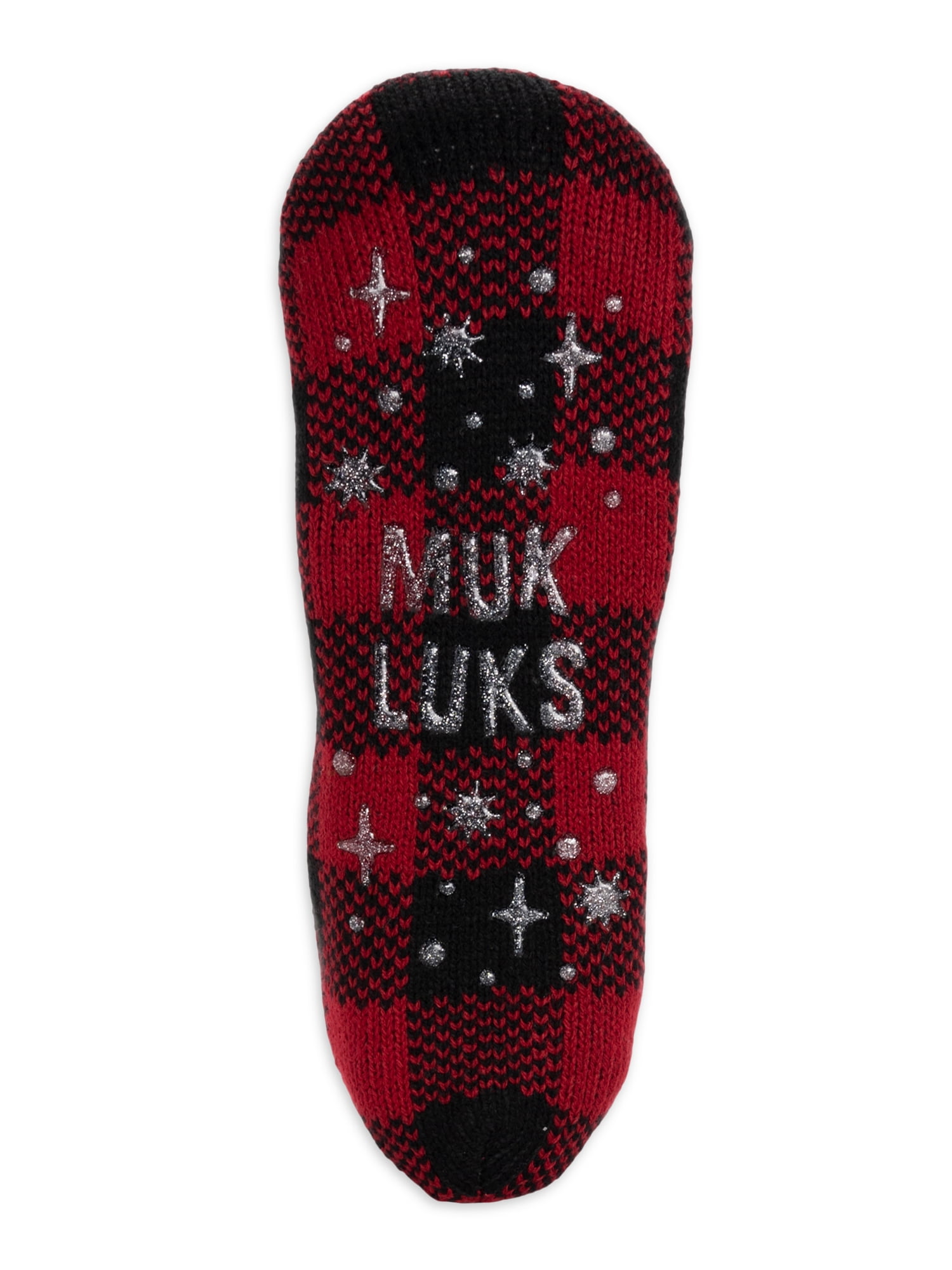 Muk Luks Women's Sweater Low-Cut Slipper Sock Gift Set