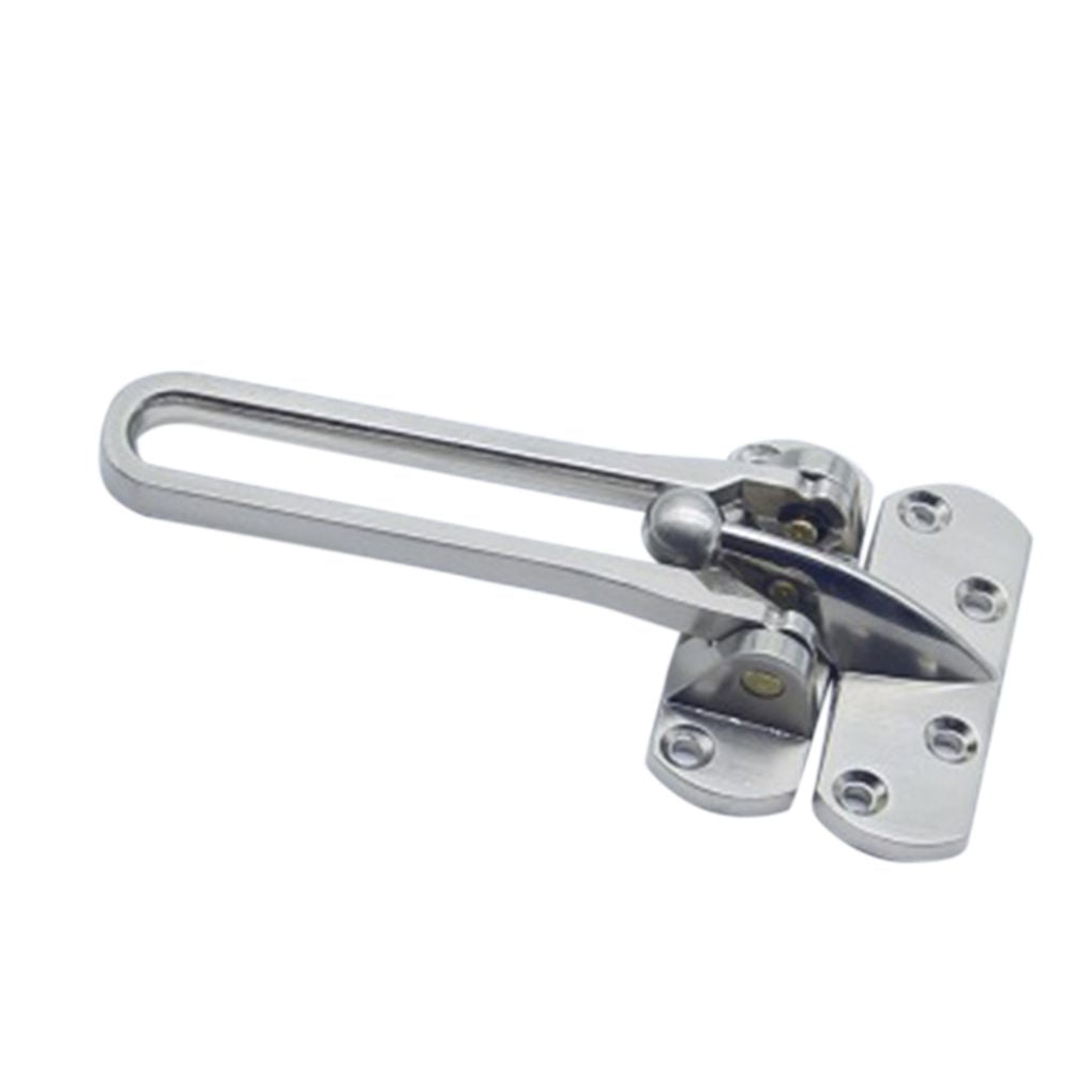 Safety Chain A Type Door Latch Holder Alloy Gate Bolt Clasp Locks Hotel Home Office Door Accessories