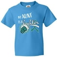 thumbnail image 3 of Inktastic Ovarian Cancer Awareness My Aunt is a Fighter Youth T-Shirt, 3 of 5
