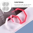 thumbnail image 2 of Earring Studs For Jewelry Making White 2Pack 3.3x2.1x0.2in, 2 of 7