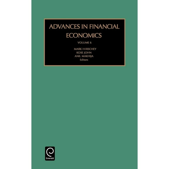 Advances in Financial Economics Advances in Financial Economics, Book 6, (Hardcover)