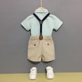 thumbnail image 1 of Traje de mono para niños, ropa de actuación de jardín de infantes de verano para niños, niños anfitriones, 1 of 1