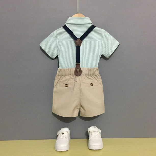 Traje de mono para niños, ropa de actuación de jardín de infantes de verano para niños, niños anfitriones