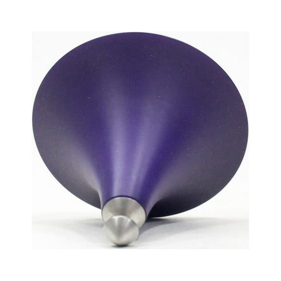 Strummol8 Rosalinda Spin Top - POM with Aluminum Spinning Top (Purple)