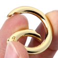 thumbnail image 2 of Collar 5 uds Spring Gate O Ring que se puede abrir llavero bolsa cinturón perro cadena hebillas (oro) Likrtyny Para Estrenar, 2 of 7