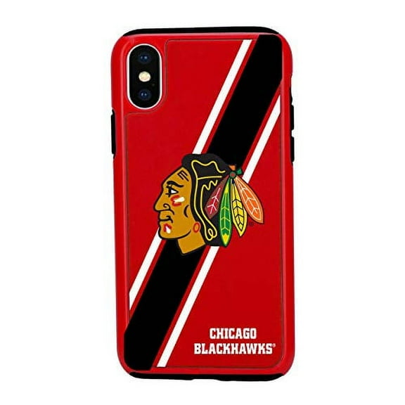 FOCO NHL Chicago Blackhawks Dual Hybrid Case for iPhone XS Max (6.5")
